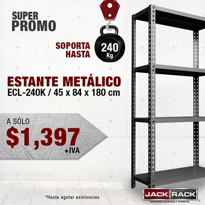 Estante metalico 240kg Estante metalico 240kg